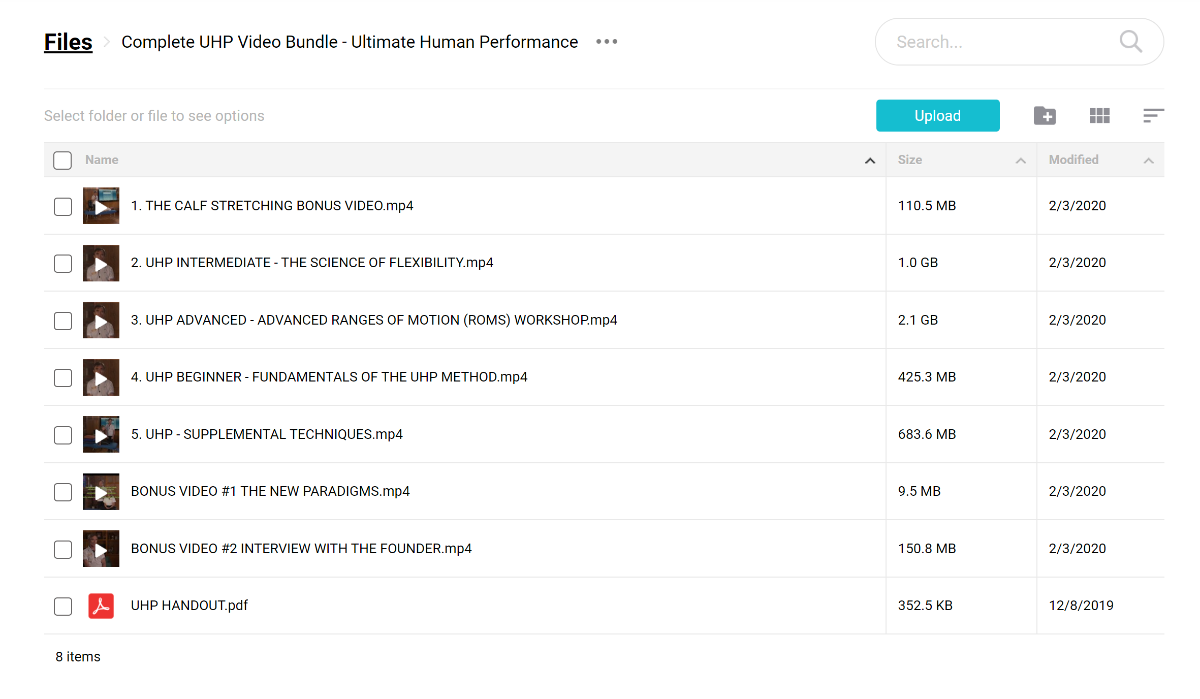 Complete UHP Video Bundle Ultimate Human Performance Download