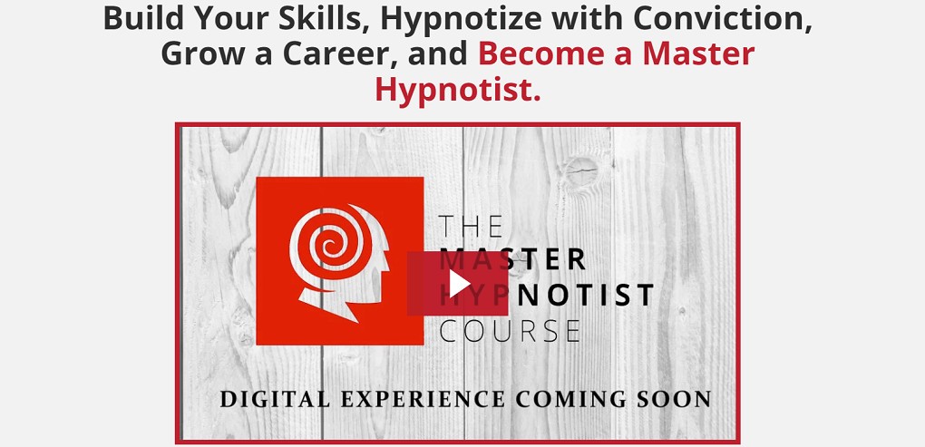 Master Hypnotist Course