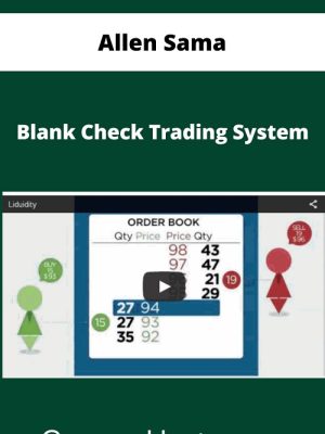 allen sama blank check trading system