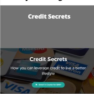credit secrets by jeff sekinger