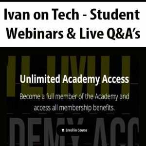 Ivan on Tech Student Webinars