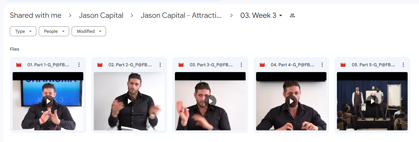 Jason Capital Attraction God