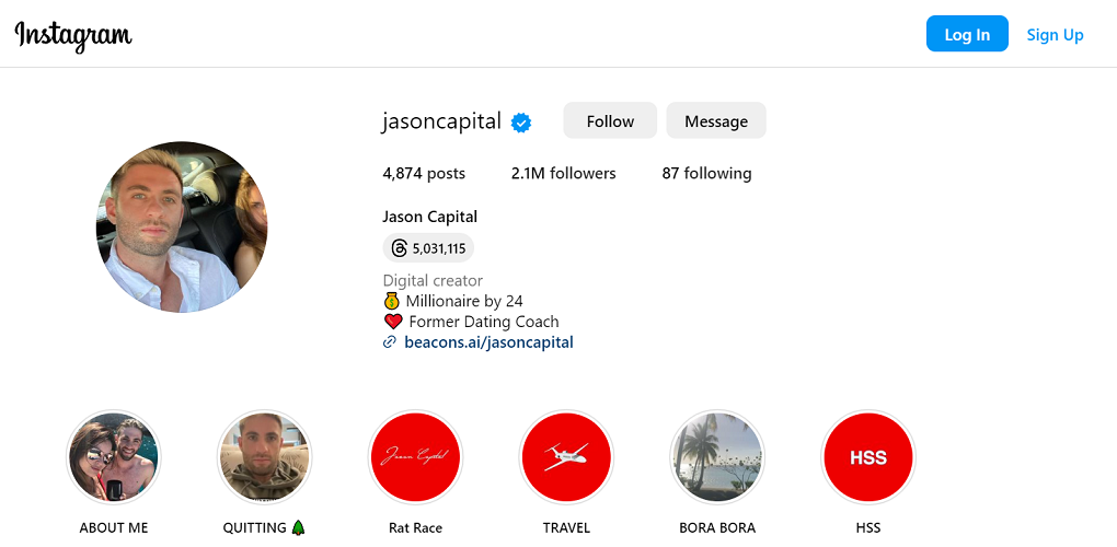 Who Is Jason Capital