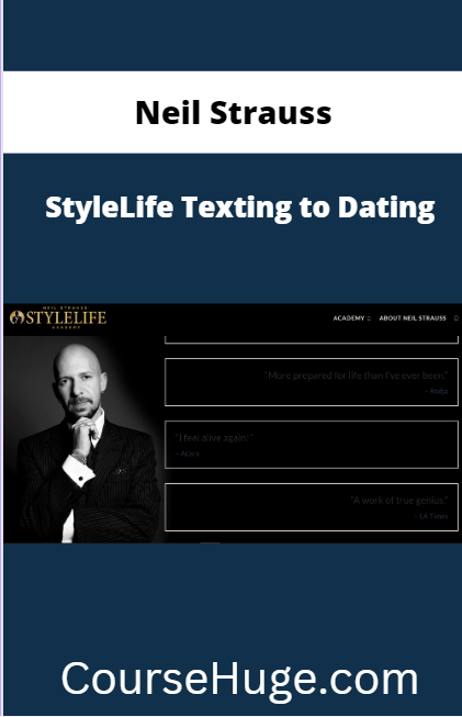 Texting To Dating Neil Strauss
