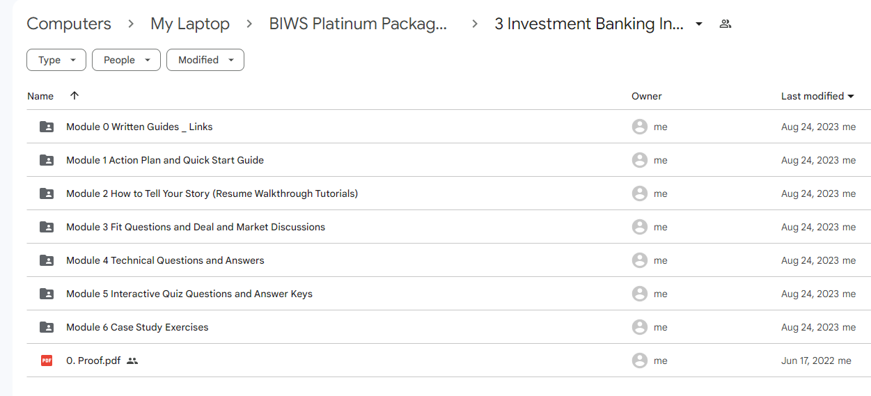 Investment Banking Interview Guide