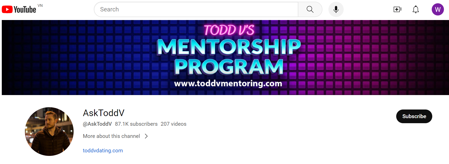 Todd Valentine Youtube