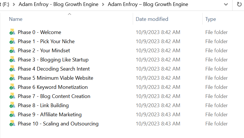 Adam Enfroy Grow Blog Engine 4.0