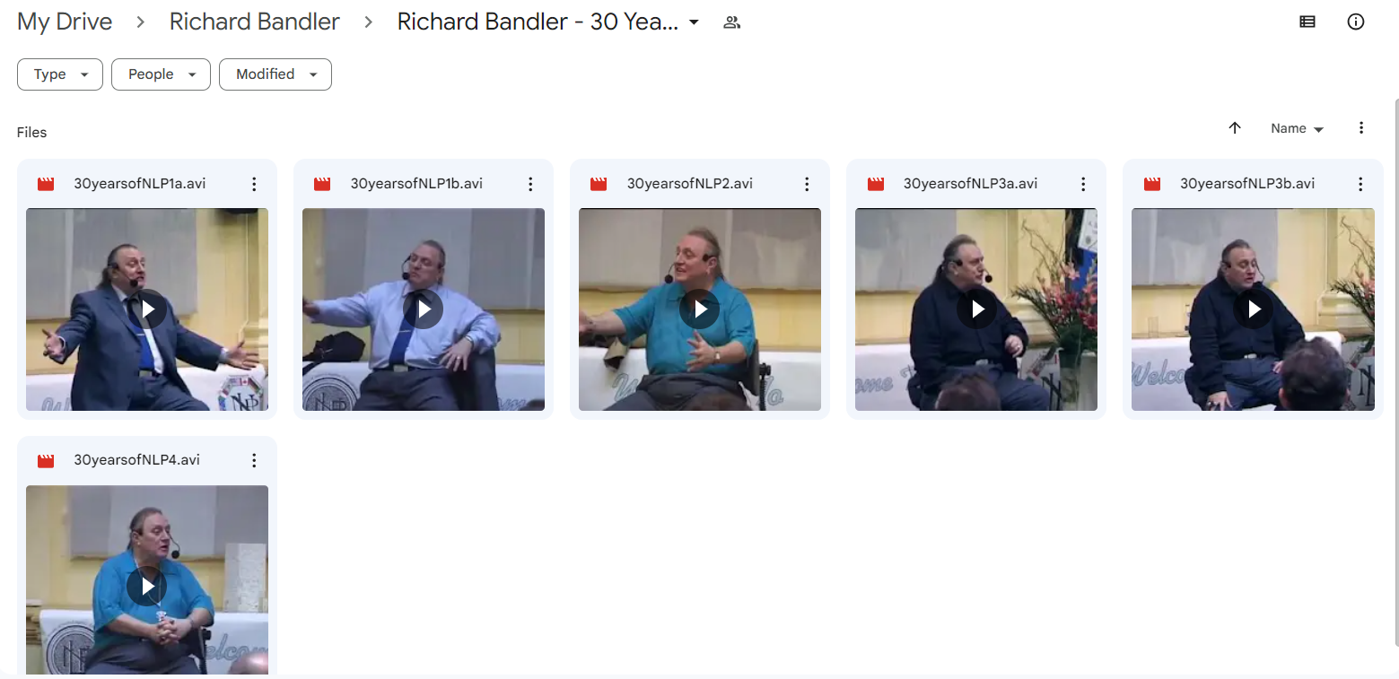 Richard Bandler Course