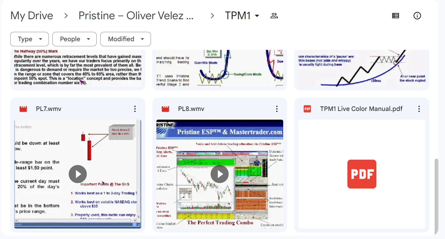 Trading The Pristine Method Course