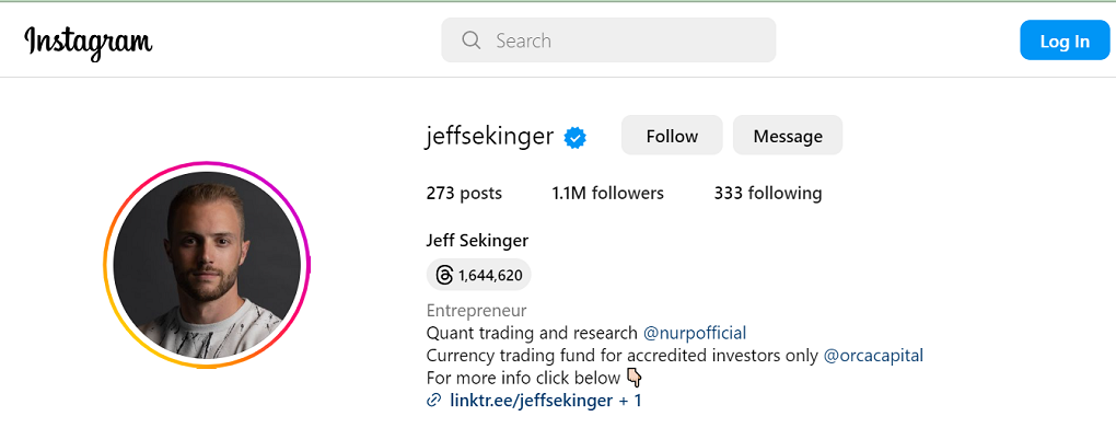 Who Is Jeff Sekinger