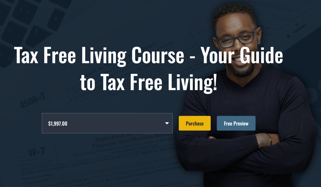 Carter Cofield - Tax-Free Living Course