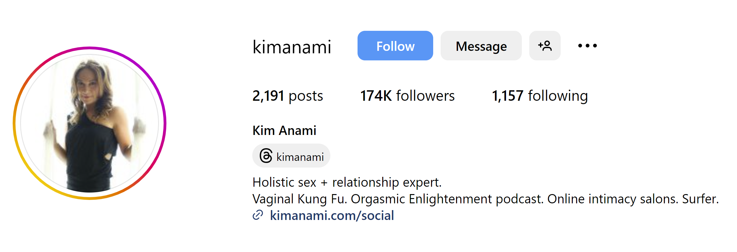 Who Is Kim Anami