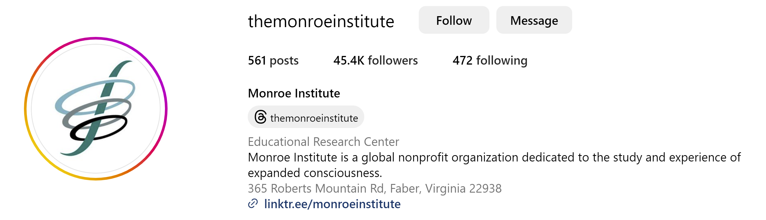 Who Is Monroe Institute