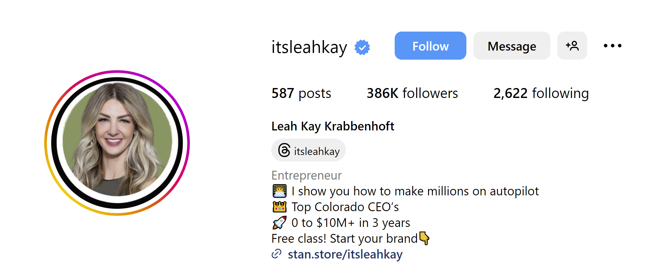 Who Is Leah Kay