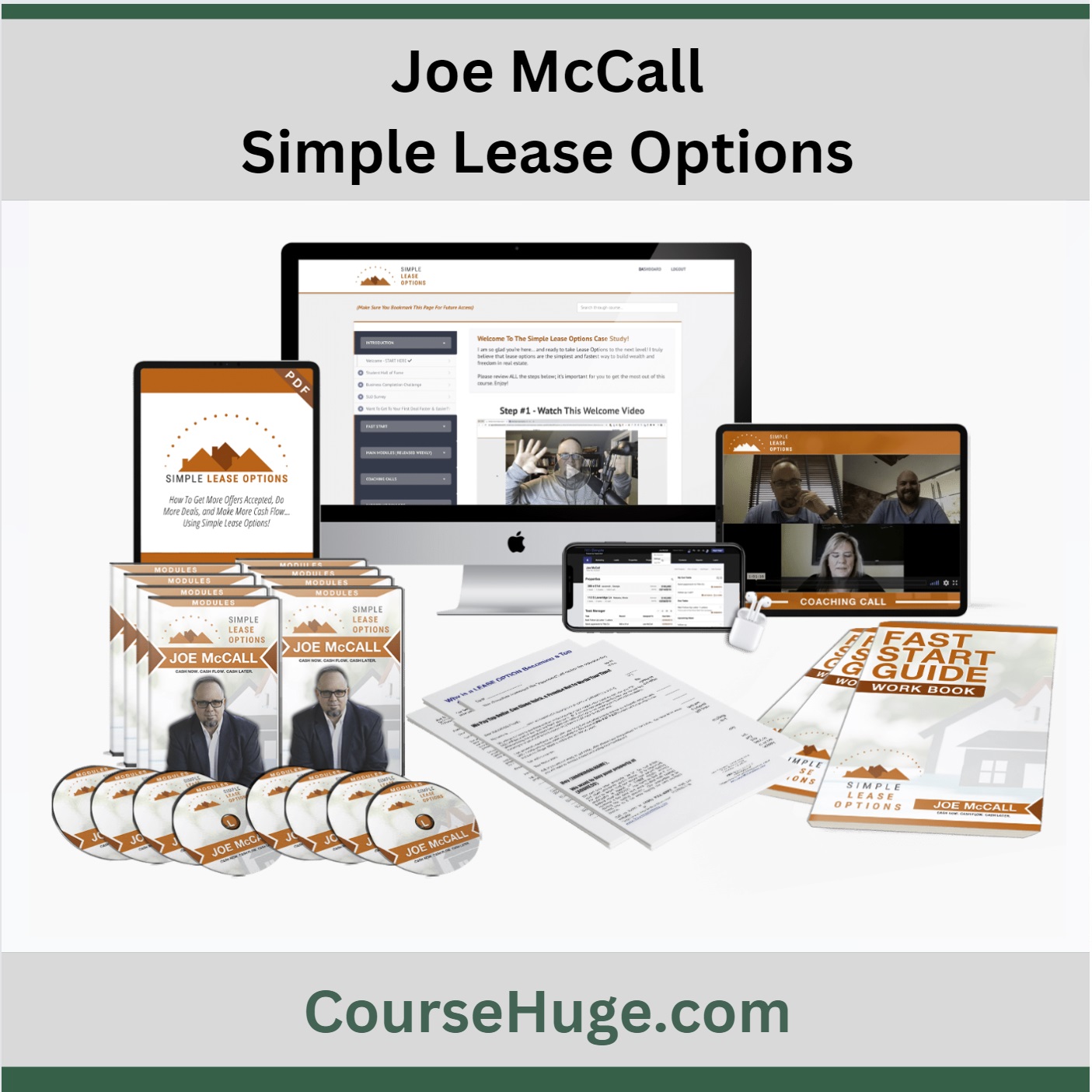 Joe McCall – Simple Lease Options Course