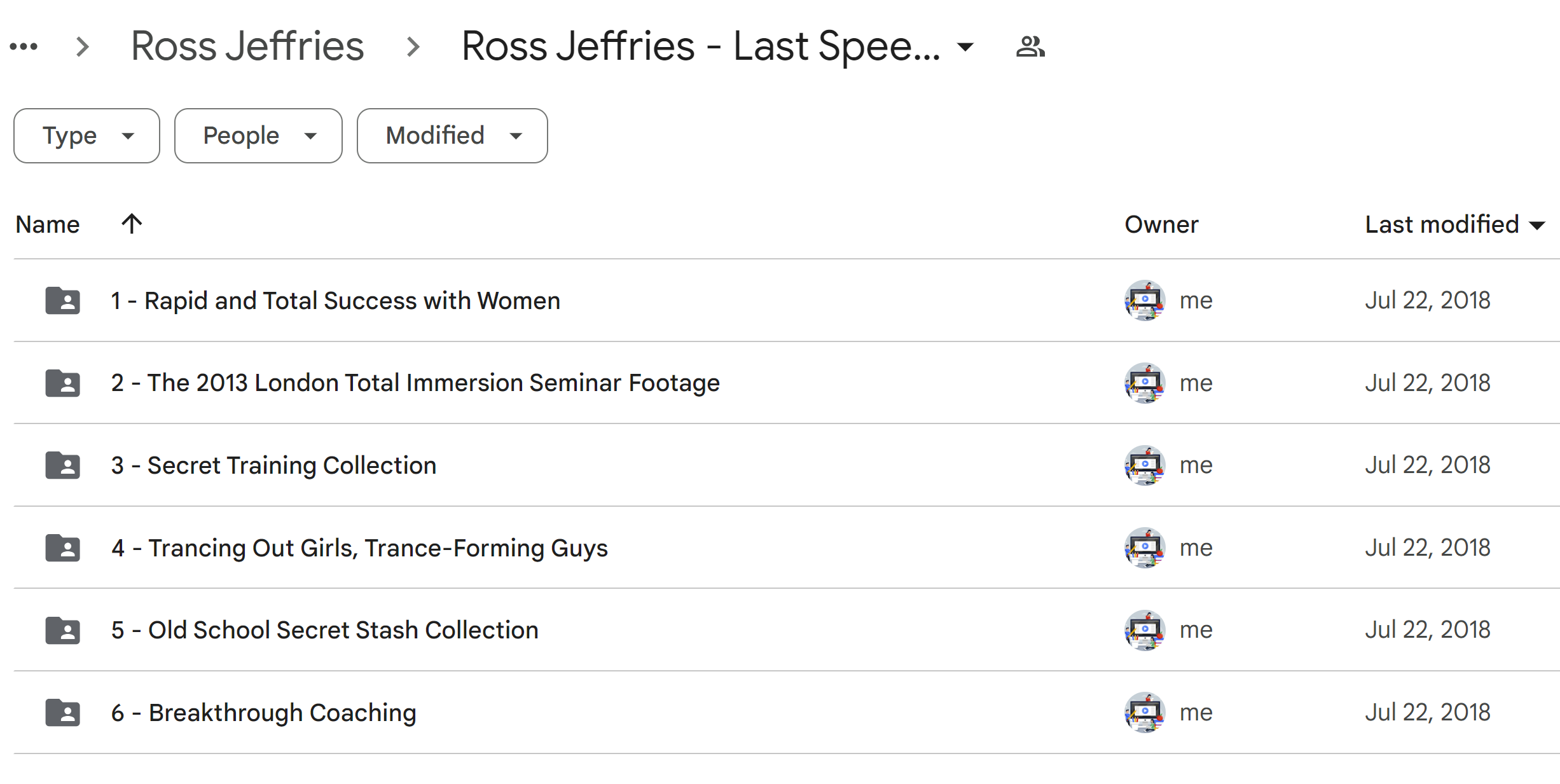 Ross Jeffries Last Speed Seduction