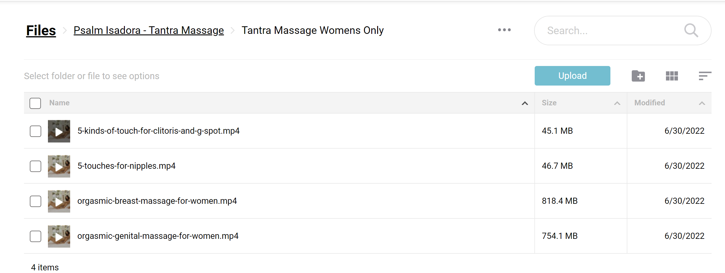 Tantra Massage Women