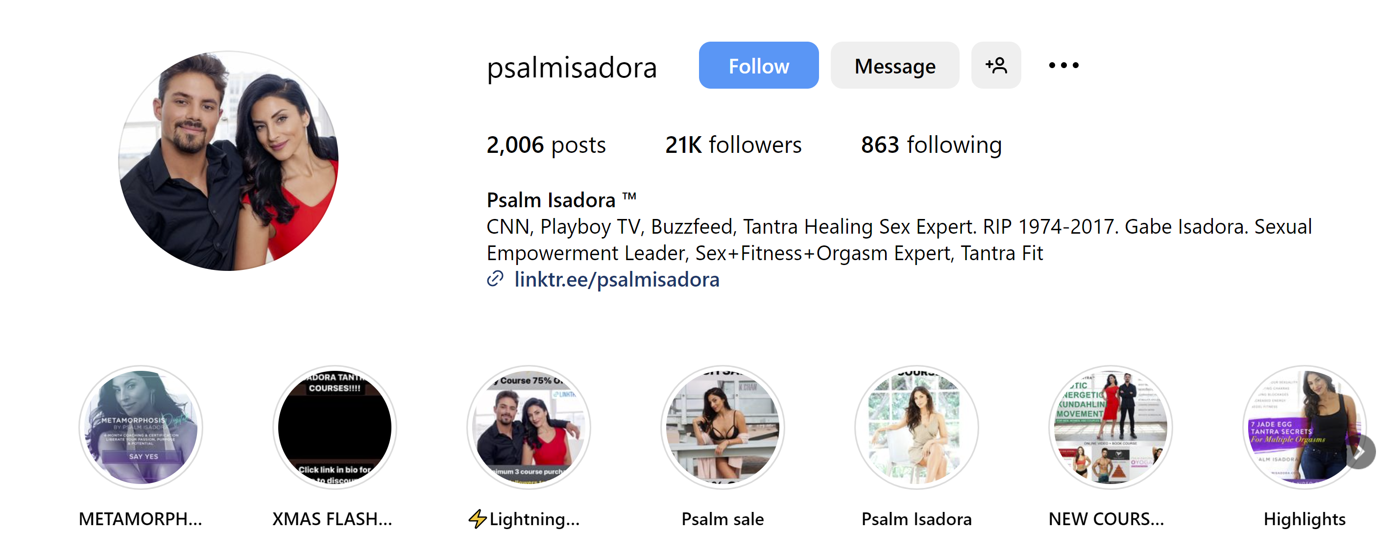 Who Is Psalm Isadora
