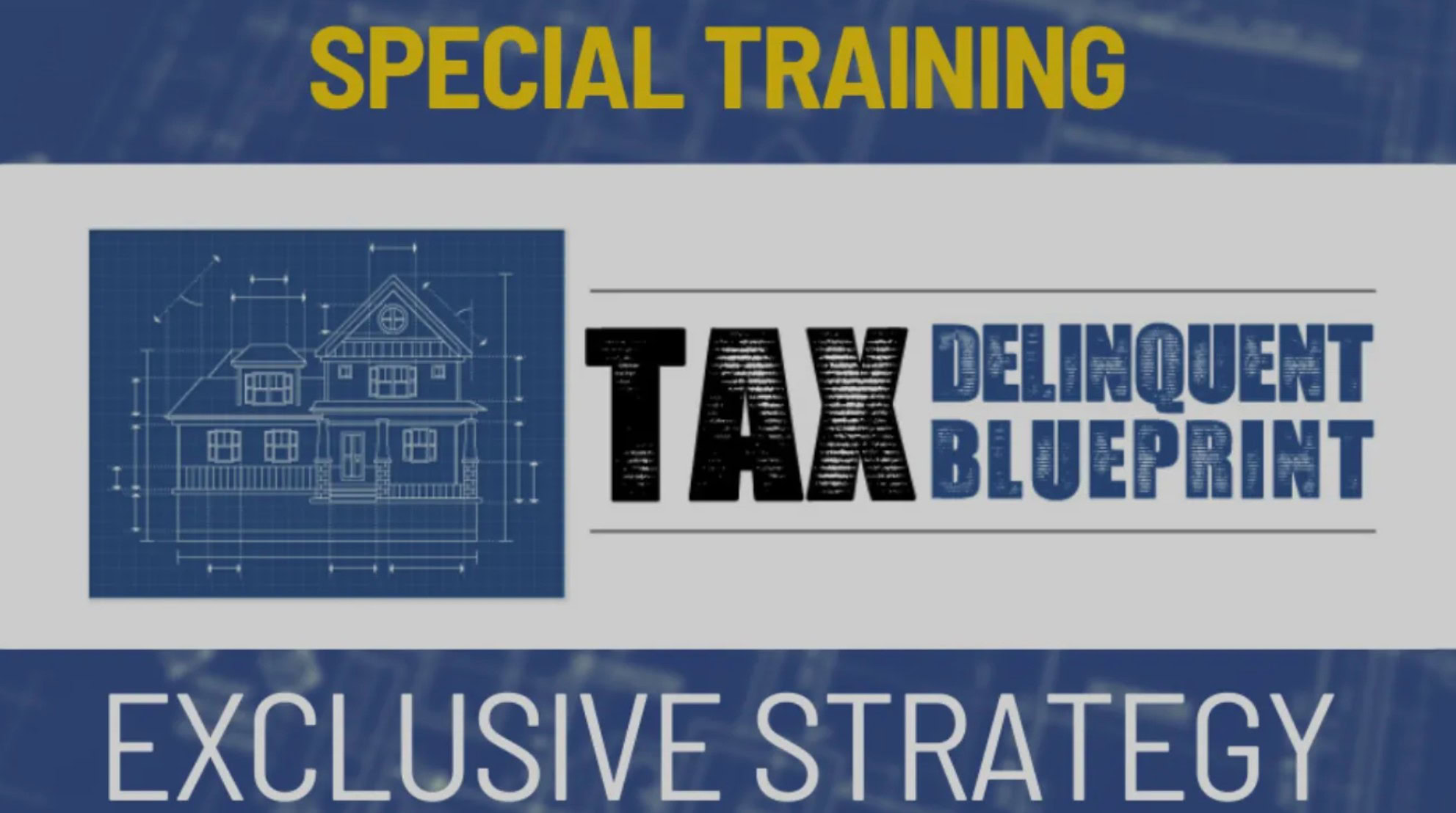 What Is Tax Delinquent Blueprint Course