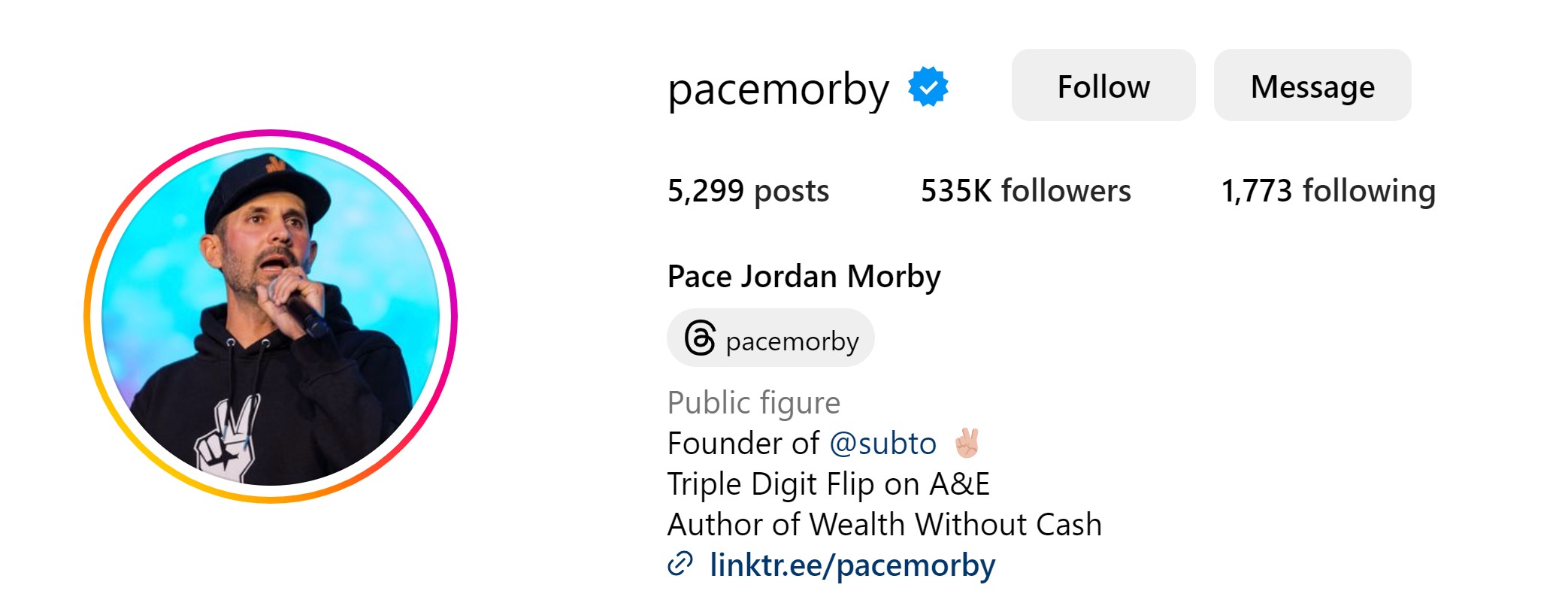 Who Is Pace Morby