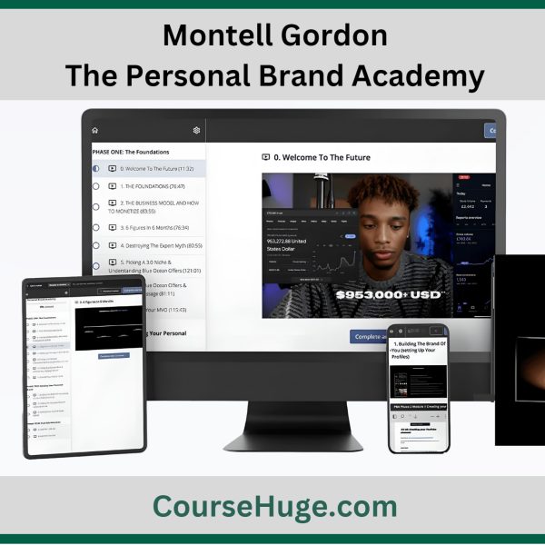 Montell Gordon - The Personal Brand Academy