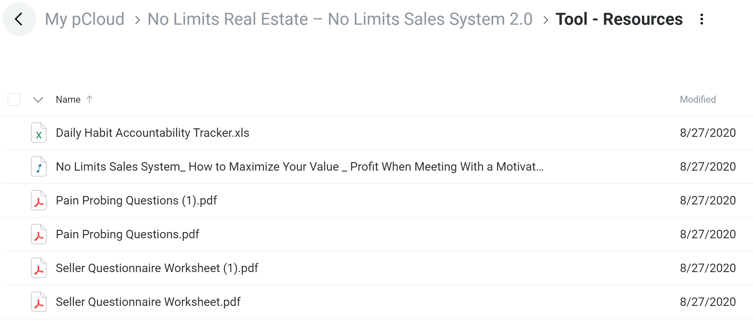 No Limits Sales System 2.0 Course