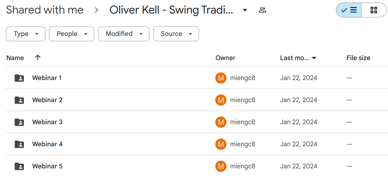 Download Oliver Kell Swing Trading Masterclass 