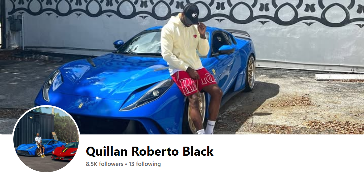 Who is Quillan Roberto Black