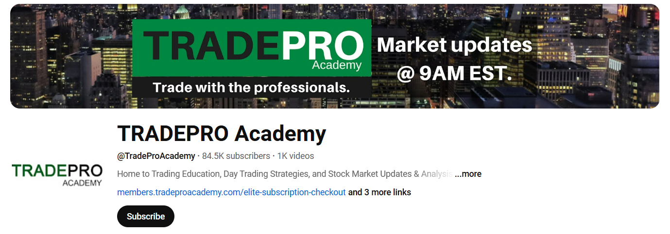 What is TRADEPRO Academy