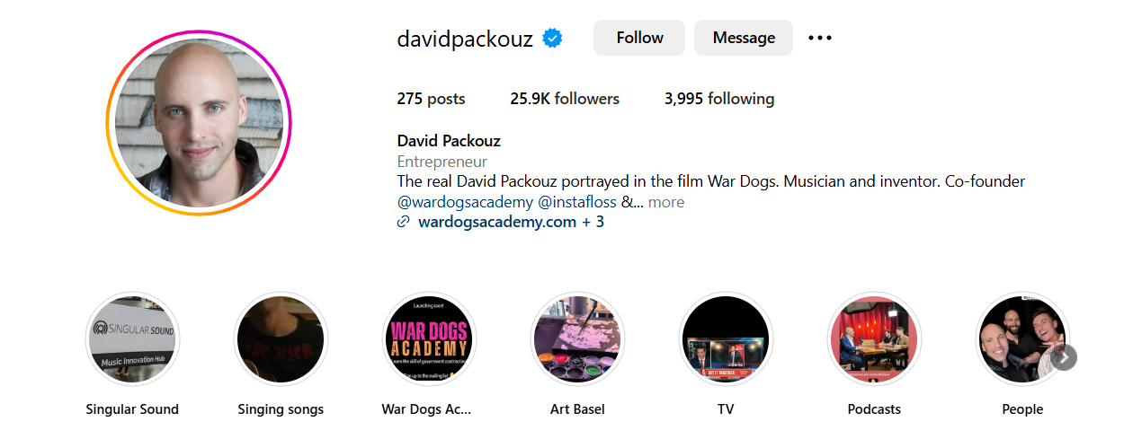 Who is David Packouz