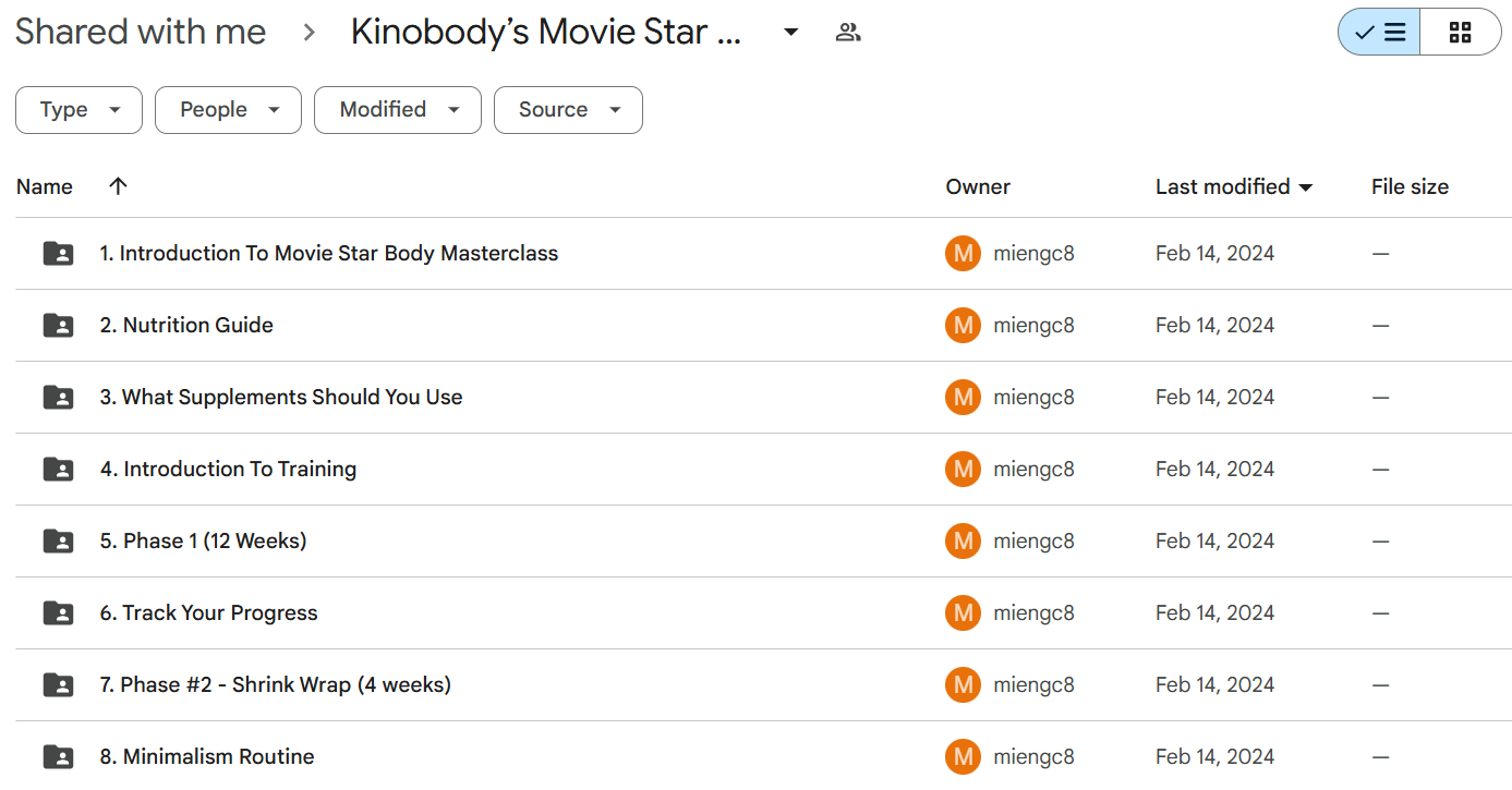 Download Kinobody Movie Star Masterclass