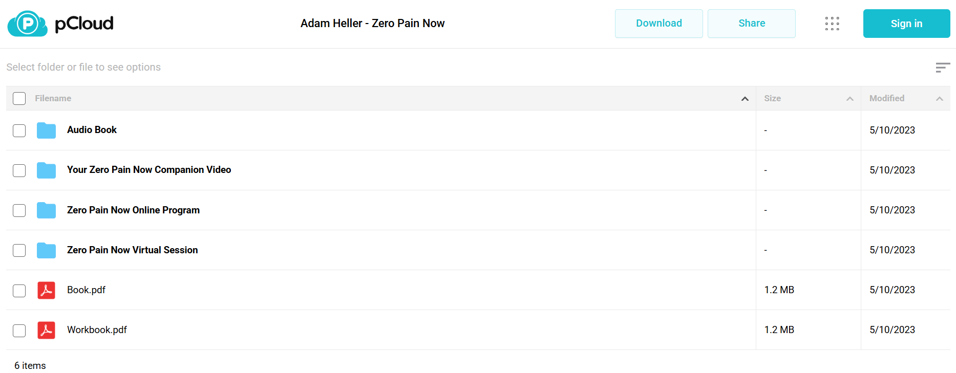 Download Adam Heller Zero Pain Now