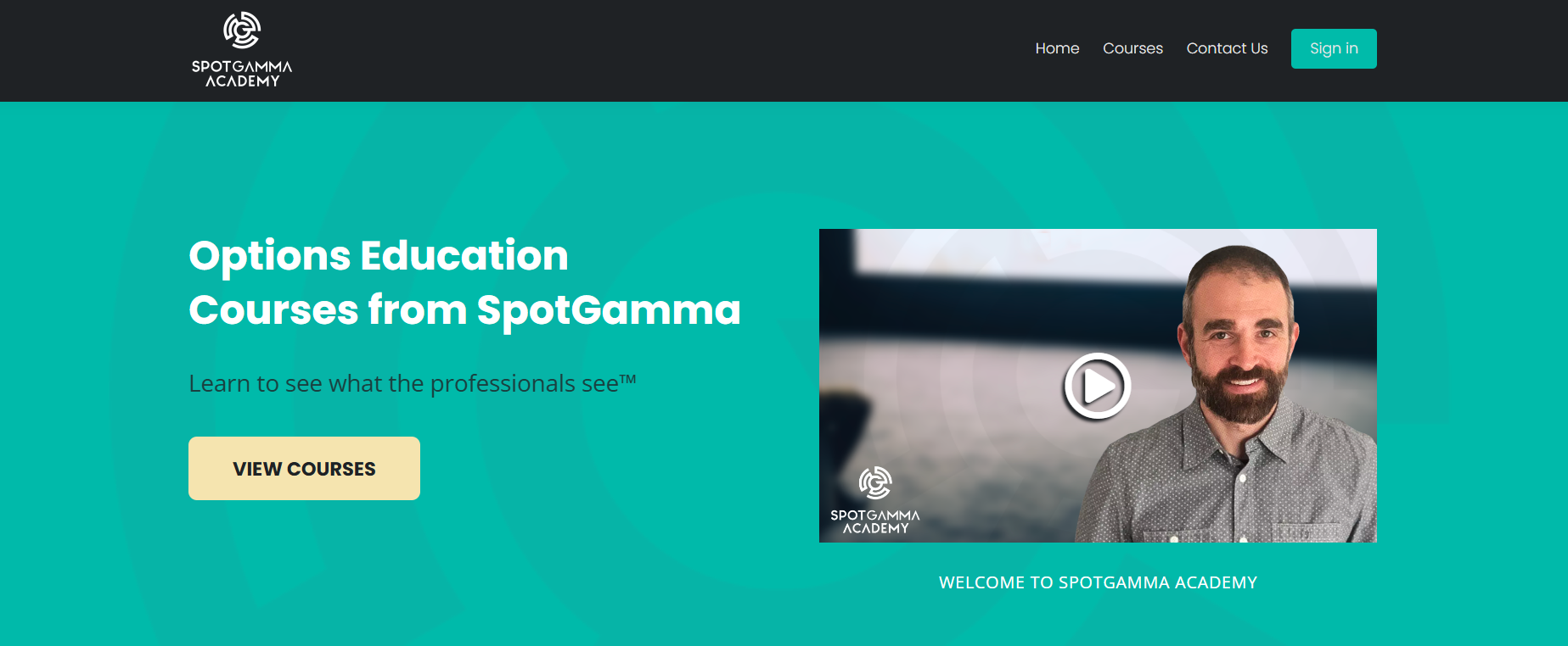 What is SpotGamma Academy