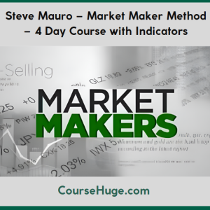 Steve Mauro – Market Maker Method – 4 Day Course with Indicators