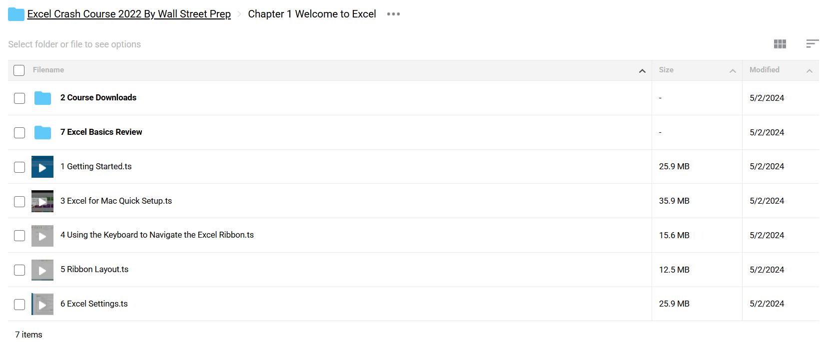 Excel Crash Course 2022