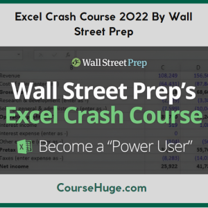 Excel Crash Course 2022 By Wall Street Prep