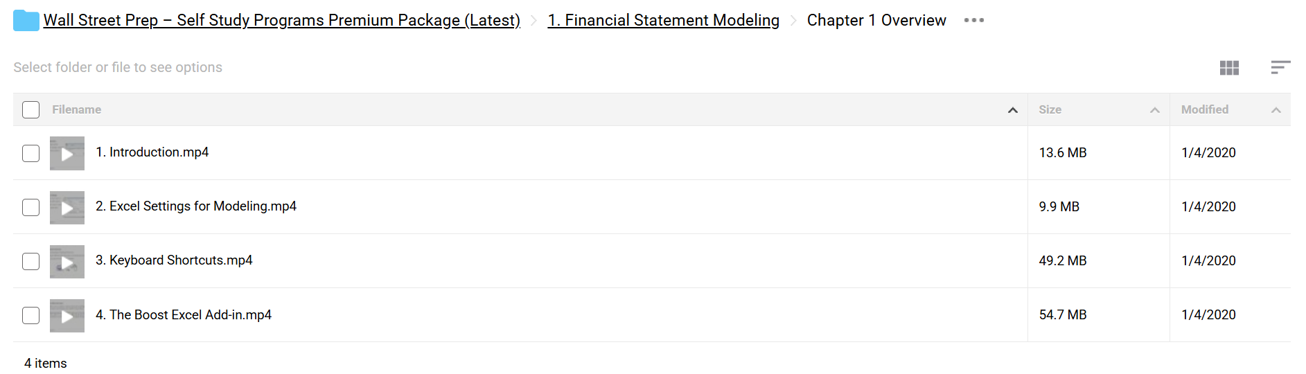 Wall Street Prep course 
