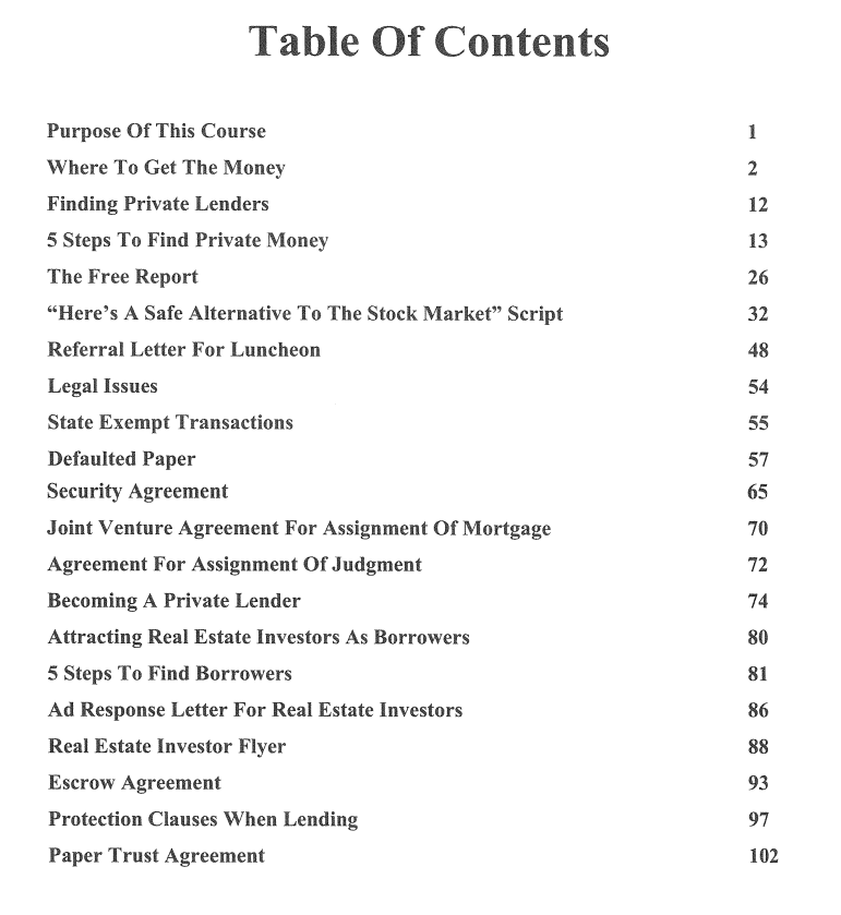 Private Lending