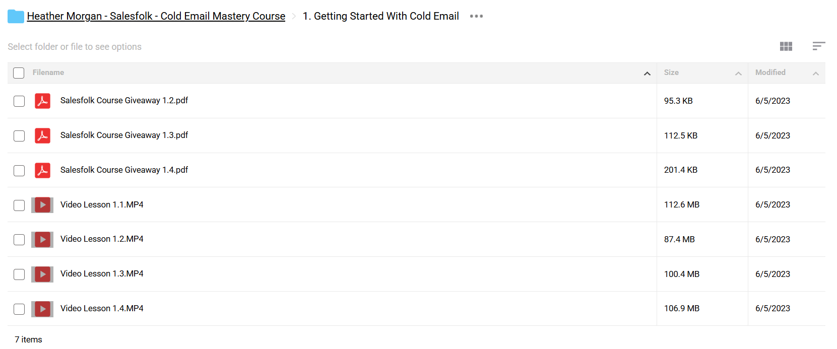 Cold Email Mastery 