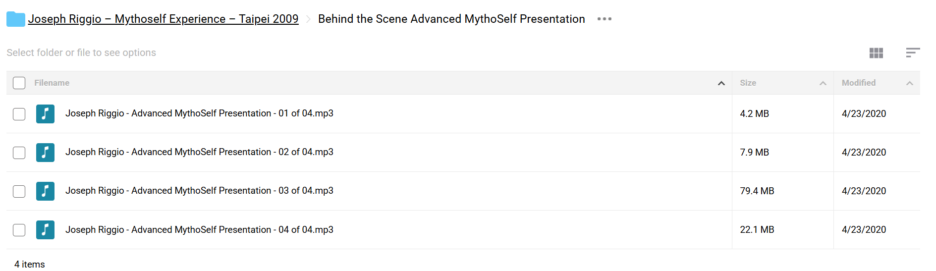 Mythoself Experience