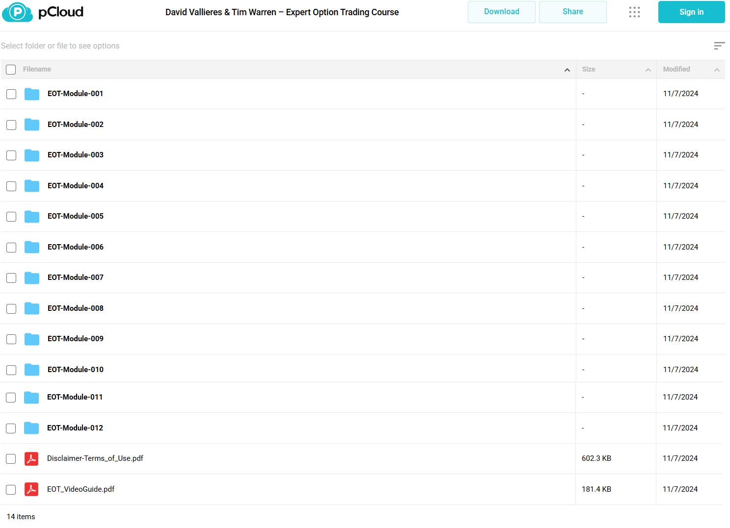 Download David Vallieres & Tim Warren Expert Option Trading 