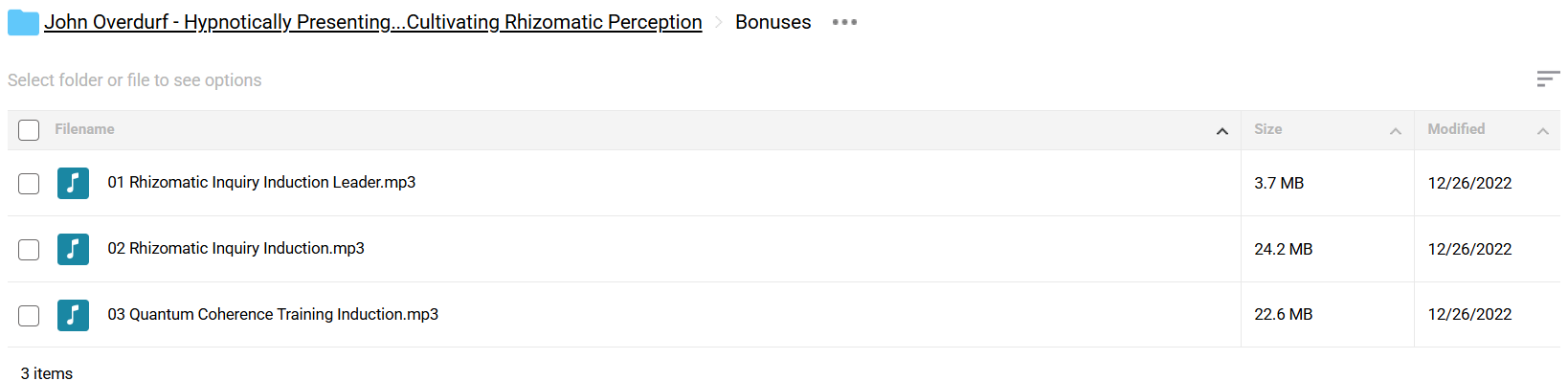 Hypnotically Presenting course