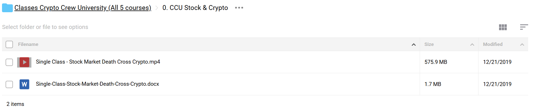Crypto Crew University