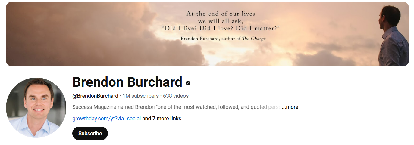 Who is Brendon Burchard