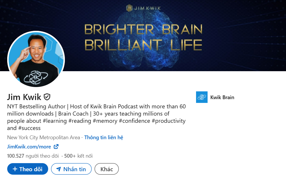 Who is Jim Kwik