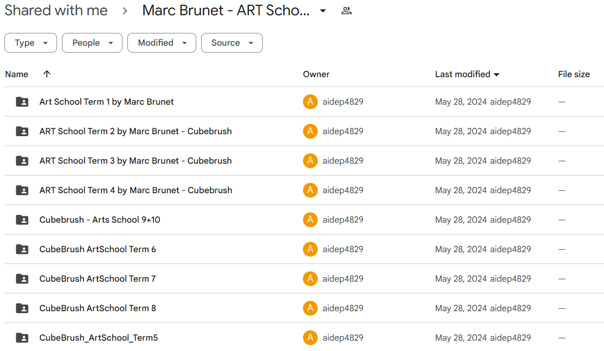 Download Marc Brunet ART School