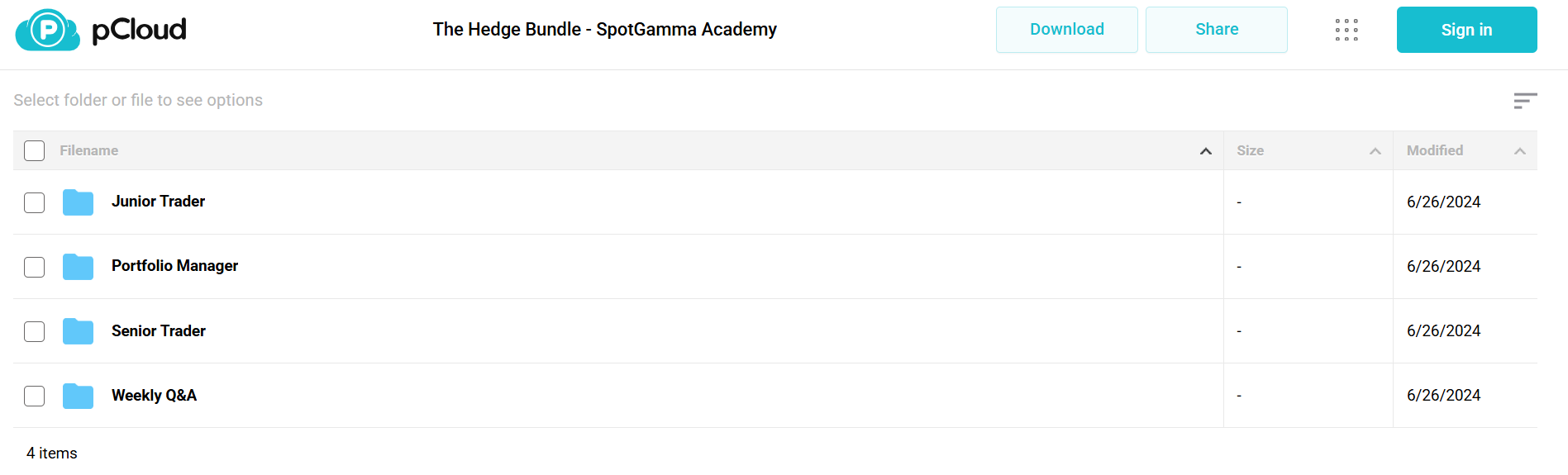 Download SpotGamma Academy The Hedge Bundle