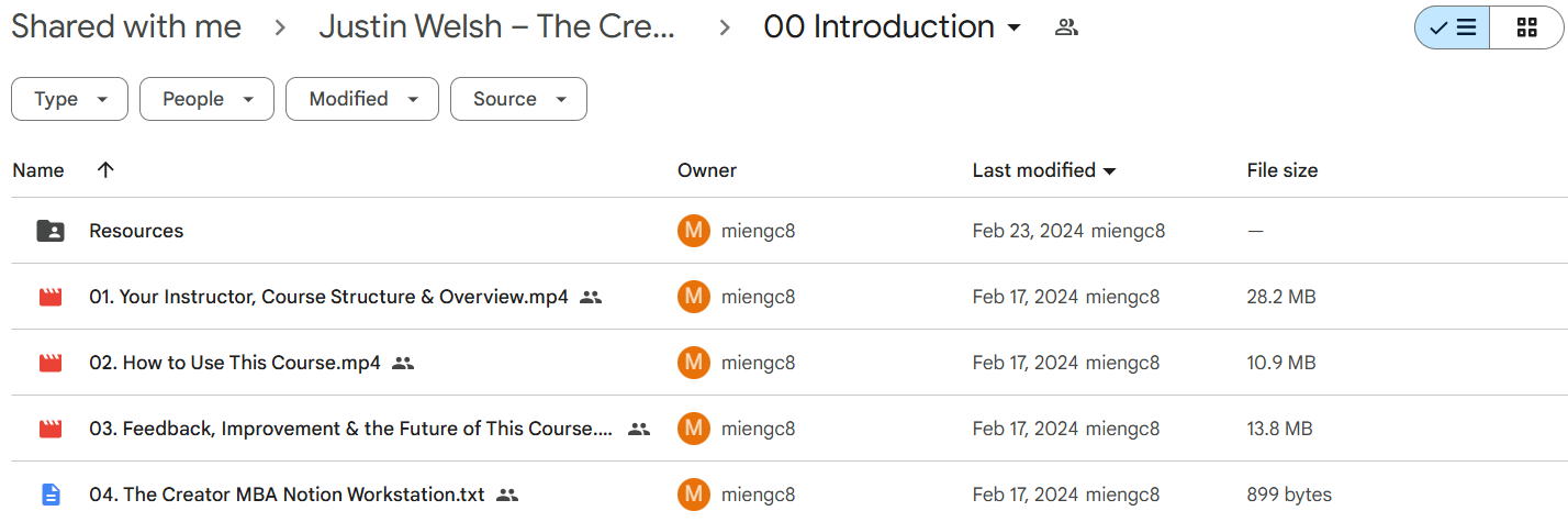 The Creator MBA