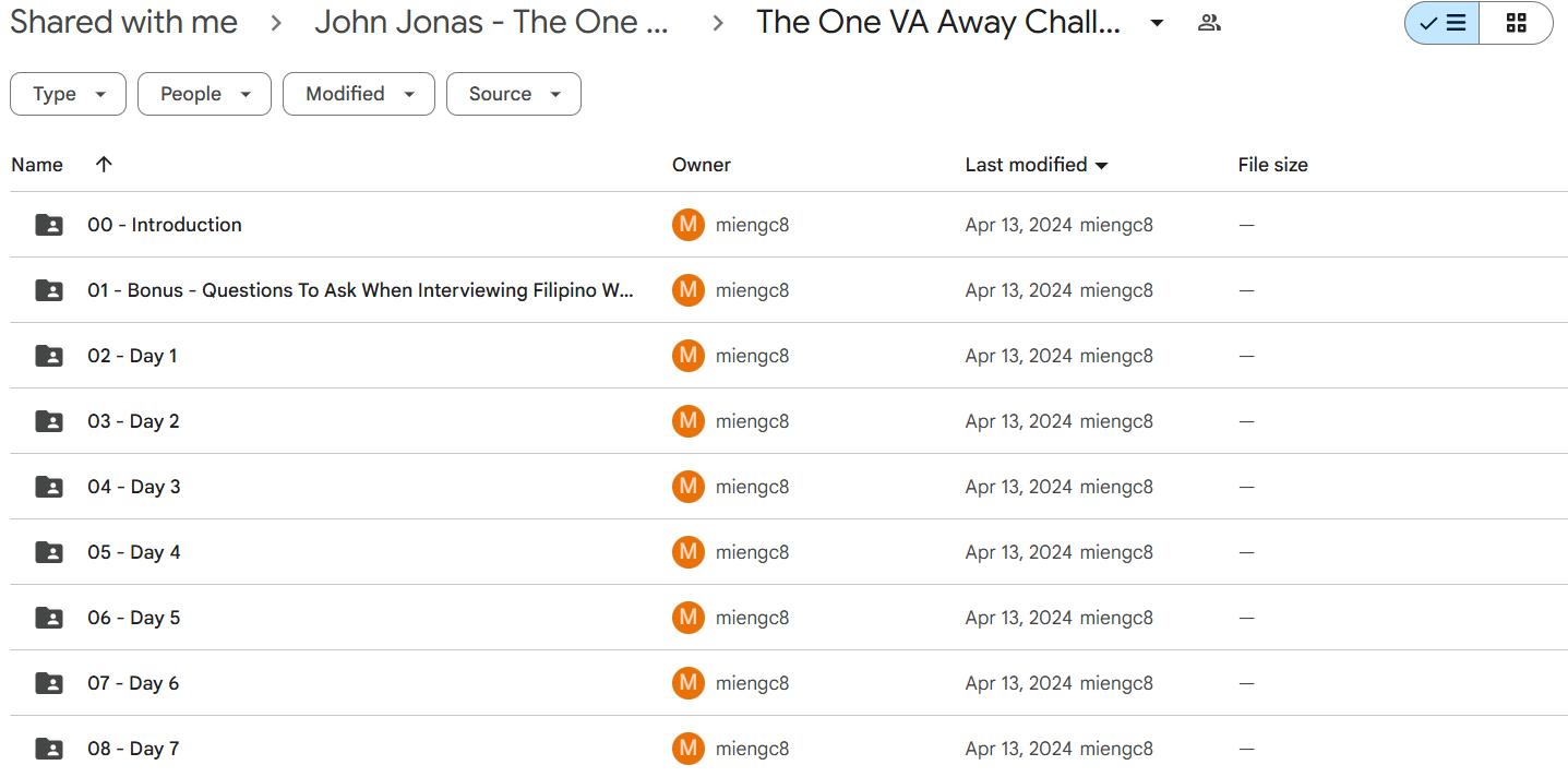 The One VA Away Challenge course 