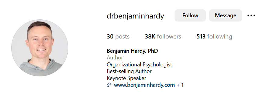 Who is Benjamin Hardy
